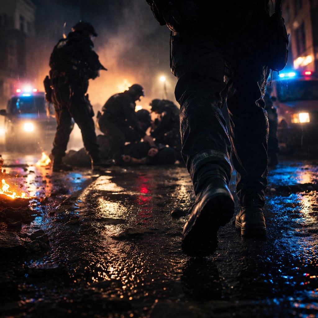 Polizei-Ausrüstung mit Einsatzschuhen von VÖLKL – zuverlässig im Dienst