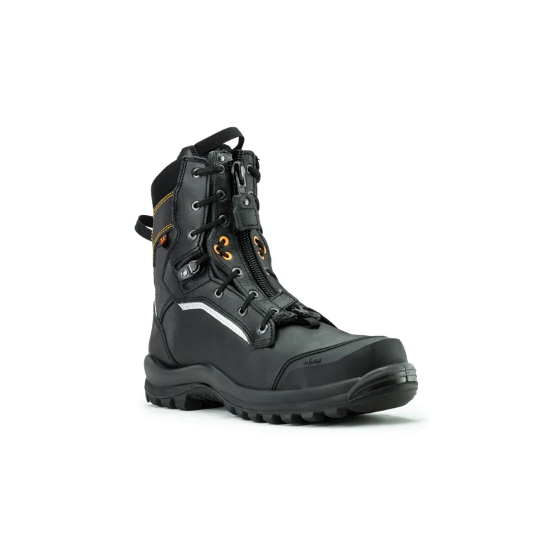VÖLKL Rescue Pro Einsatzschuhe in höchster Qualität – robuster schwarzer Stiefel für Feuerwehr und Rettungskräfte mit optimaler Passform